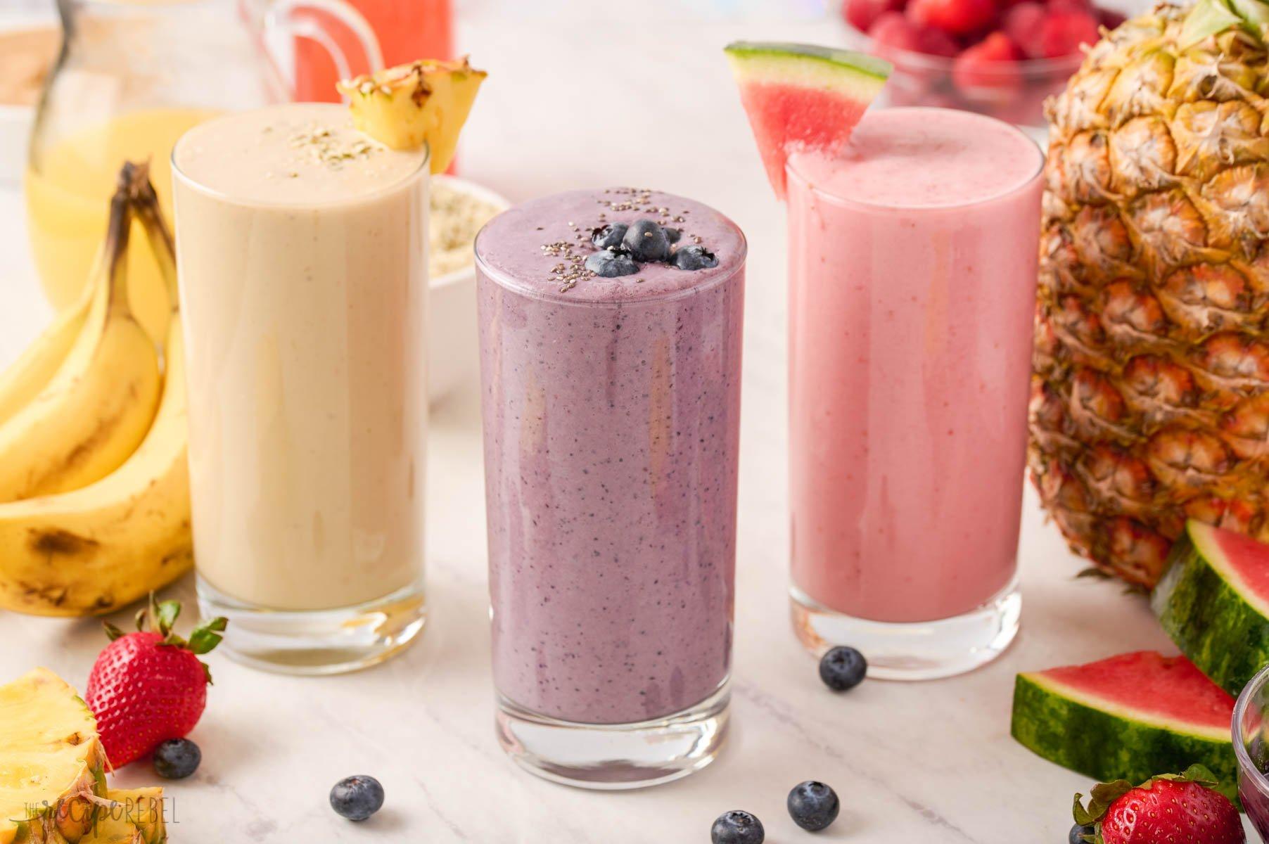 2) Drinking Too Many Smoothies: While packed with nutrients, smoothies can be high in sugars and calories, especially with added fruits, syrups, or sweeteners