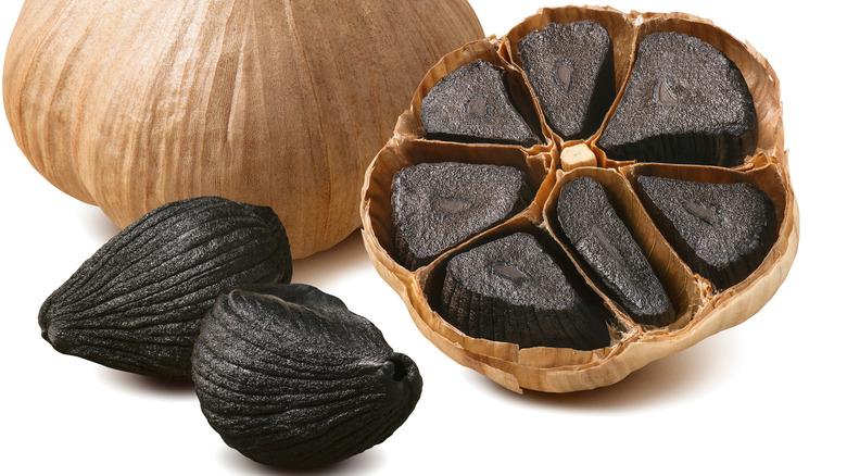 1) Black Garlic: Aged garlic thats sweet, tangy, and packed with antioxidants, black garlic can enhance your dishes while boosting your heart health