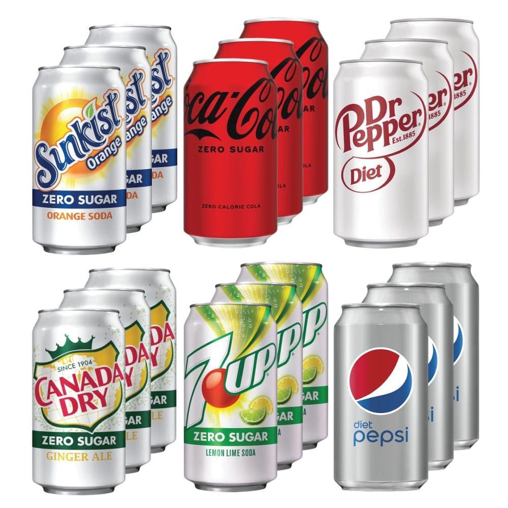 6) Diet Soda – While calorie-free, the artificial sweeteners can increase cravings and disrupt gut health