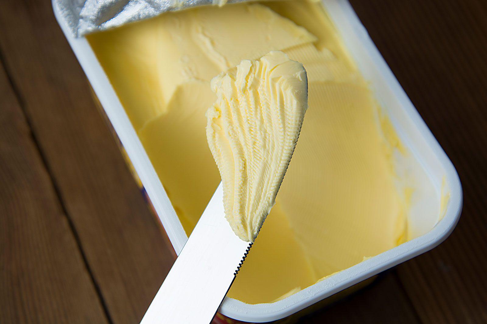 3) Margarine – Often marketed as a healthier alternative to butter, it contains trans fats that can harm your heart